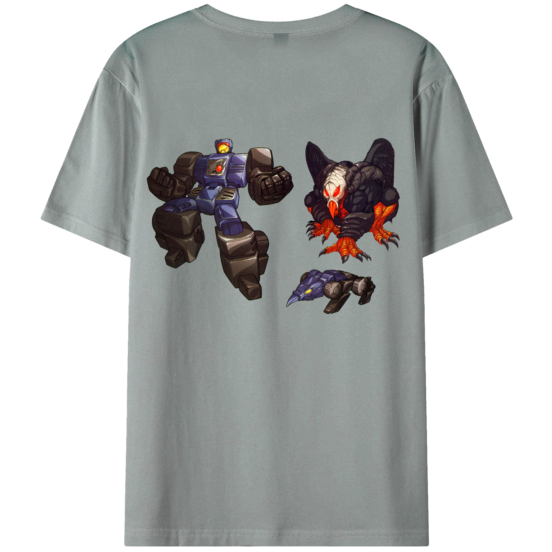 （画像用）  綿100％ メンズ半袖Tシャツ（バックプリント） 通気性